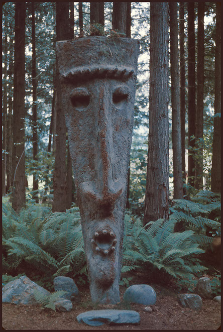 Sydney K Eaton Sculpture - yard statue