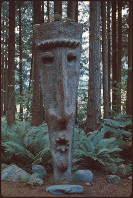 Sydney K Eaton Sculpture - yard statue