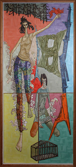 Sydney K Eaton Artist "The Great American Fairweather Noncorrosive Bird Trap"