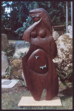 Sydney K Eaton Sculpture - Girl with Butterflies