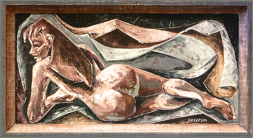 Sydney K Eaton Painting "chrysis"