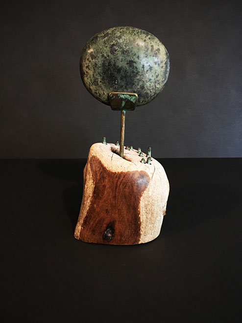 Sydney K Eaton Sculpture jade stone